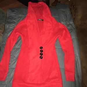 Red hoodie